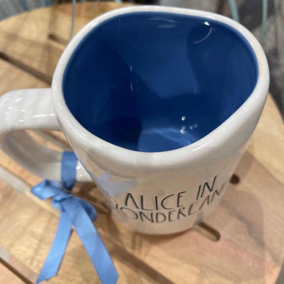 RAE DUNN Disney Alice in Wonderland Double Sided Ceramic Mug NWT - Picture 4 of 4